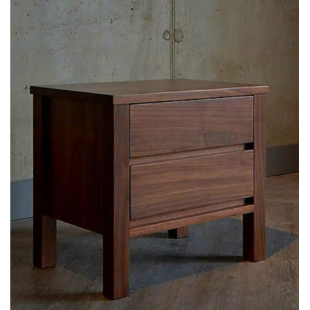 Oak 09 : Tủ 2 Ngăn Kéo Gỗ Sồi ( Màu Nâu )